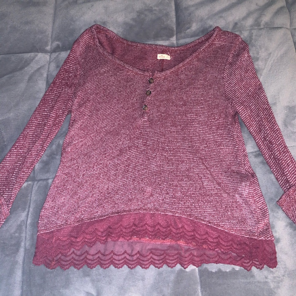 Hollister long sleeve shirt